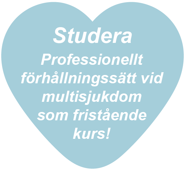 Studera Professionellt förhållningssätt vid multisjukdom som fristående kurs | Yrkeshögskolan | Medlearn.se