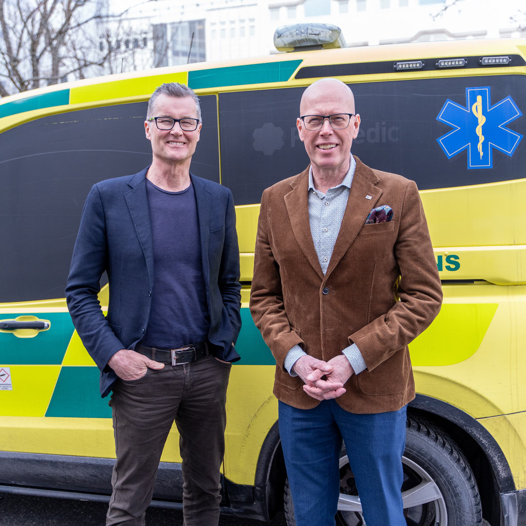 Generaldirektören besökte Medlearns ambulanssjukvårdarprogram | Medlearn.se