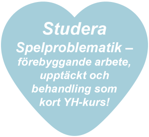 Studera Spelproblematik – förebyggande arbete, upptäckt och behandling | YH-kurs | Yrkeshögskola | Medlearn.se